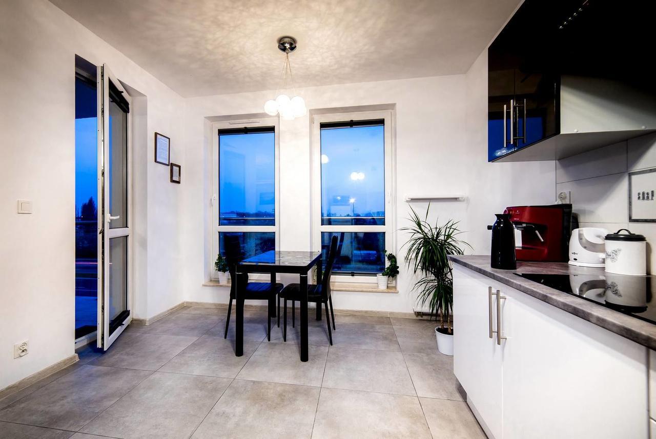 Top Oder Apartments- Private Parking Szczecin Eksteriør bilde